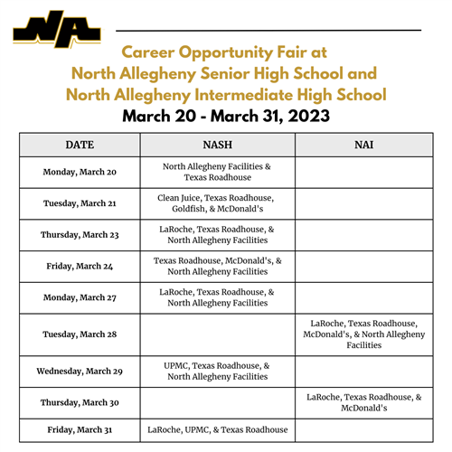 NA 2023 career fair
